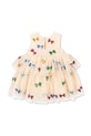 Konges Sløjd sukienka dziecięca YVONNE FAIRY DRESS KS104046.9BYA beżowy AW25