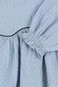 Παιδικό φόρεμα Konges Sløjd AVA DRESS GOTS KS104071.9BYA μπλε