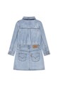 Šaty Levi's LS WESTERN DRESS 4EN476 modrá AW25