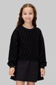 Дитяча сукня Calvin Klein Jeans довгий чорний IG0IG03007.9BYA
