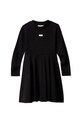 Дитяча сукня з бавовною Calvin Klein Jeans IG0IG03008.9BYA чорний AW25