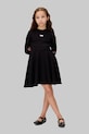 Fete Calvin Klein Jeans rochie de bumbac pentru copii IG0IG03008.9BYA negru