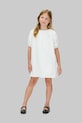 Calvin Klein Jeans rochie din bumbac pentru copii IG0IG03013.9BYA bej