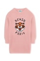 Kenzo Kids rochie din amestec de lână pentru copii mini roz K61356.114.150