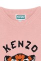 Dziewczynka Kenzo Kids sukienka z domieszką wełny dziecięca K61356.114.150 różowy