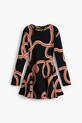 Desigual sukienka dziecięca 25WGVK07 czarny AW25