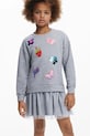 Desigual sukienka dziecięca 25WGVK16 szary