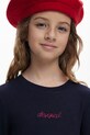 Dívčí šaty Desigual 25WGVK17 námořnická modř