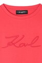 Karl Lagerfeld sukienka dziecięca różowy Z30614.86.108