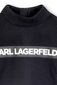 Karl Lagerfeld sukienka z wełną dziecięca czarny Z30618.156.162