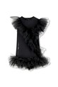Παιδικό φόρεμα Karl Lagerfeld Z30623.86.108 μαύρο AW25