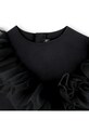 Παιδικό φόρεμα Karl Lagerfeld μαύρο Z30623.156.162