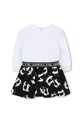 Παιδικό φόρεμα Karl Lagerfeld Z30659.67.81 μαύρο AW25