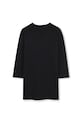 Marc Jacobs rochie din bumbac pentru copii W60598.114.150 negru AW25