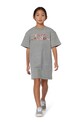 Marc Jacobs rochie din bumbac pentru copii mini gri W60607.156