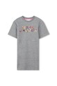 Παιδικό βαμβακερό φόρεμα Marc Jacobs W60607.156 γκρί AW25