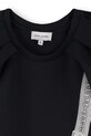 Detské bavlnené šaty Marc Jacobs tmavomodrá W60617