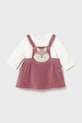 Сукня для немовлят Mayoral Newborn mini рожевий 2802.2G.Newborn.9BYA