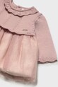 Fete Mayoral Newborn rochie bebe 2815.2J.Newborn.9BYA roz