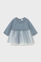 Mayoral Newborn sukienka niemowlęca 2815.2J.Newborn.9BYA niebieski AW25