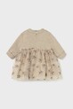 Платье для младенцев Mayoral Newborn 2824.2N.Newborn.9BYA бежевый AW25