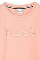 Detské bavlnené šaty BOSS oranžová J52409.156.162