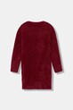 Guess sukienka dziecięca J5BK08.Z0720.9BYA bordowy AW25