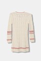Guess sukienka z domieszką wełny dziecięca J5BK18.Z37L1.9BYA beżowy AW25