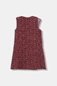Детска вълнена рокля Guess K5BK04.WGXO0.9BYA бордо AW25