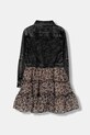 Παιδικό φόρεμα Guess K5BK05.D4IC0.9BYA μαύρο AW25