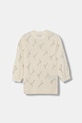 Дитяча сукня з додаванням вовни Guess візерунок бежевий K5BK15.Z0870.9BYA