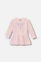 Guess vestito di cotone bambina mini rosa K5BK18.KAD74.9BYA