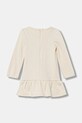 Guess sukienka bawełniana dziecięca K5BK21.KAD74.9BYA beżowy AW25