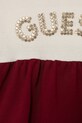 Dievča Detské bavlnené šaty Guess S5BG12.KA6W4.9BYA béžová