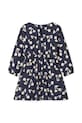 Djevojčice Dječja pamučna haljina Liewood Sadia Printed Dress LW20216.9BYA mornarsko plava