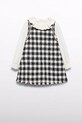 Παιδικό φόρεμα Abel&Lula 5526.1.Mini.9BYA μαύρο AW25