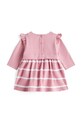 Tommy Hilfiger sukienka z bawełną niemowlęca KN0KN02066.9BYA różowy AW25