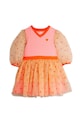 Mini Rodini sukienka dziecięca wzorzyste różowy 25750126