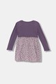 Παιδικό φόρεμα United Colors of Benetton 434ZGV02I.P.seasonal μωβ AW25