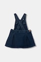 Šaty pre bábätká United Colors of Benetton 4BAYAT01J.W.seasonal modrá AW25