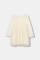 Παιδικό φόρεμα United Colors of Benetton 4JACGV02J.P.seasonal μπεζ AW25
