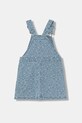 United Colors of Benetton rochie din denim pentru copii 4NZRGT00M.P.seasonal albastru AW25