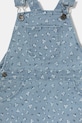 Fete United Colors of Benetton rochie din denim pentru copii 4NZRGT00M.P.seasonal albastru