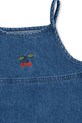 Konges Sløjd sukienka bawełniana dziecięca MAGOT STRAP DRESS GOTS granatowy KS104475.9BYA