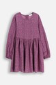 Coccodrillo sukienka dziecięca ZC5128101WGJ fioletowy AW25
