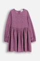 Coccodrillo sukienka dziecięca ZC5128101WGJ fioletowy AW25