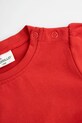 Dziewczynka Coccodrillo sukienka z bawełną niemowlęca ZC5129601EBG czerwony