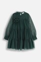 Coccodrillo sukienka dziecięca ZC5128105EJG zielony AW25