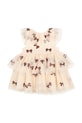 Konges Sløjd sukienka dziecięca YVONNE FAIRY DRESS KS102156.9BYA beżowy AW25