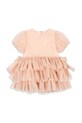 Konges Sløjd sukienka dziecięca FAY DRESS GRS KS104296.9BYA różowy AW25